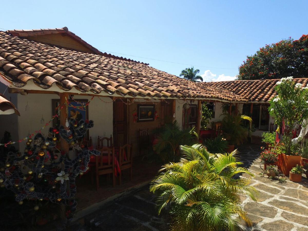 Hostal La Casona Barichara Santander Cabrera  외부 사진