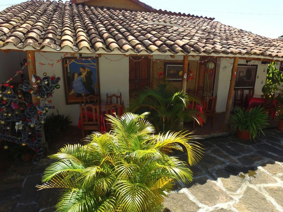 Hostal La Casona Barichara Santander Cabrera  외부 사진