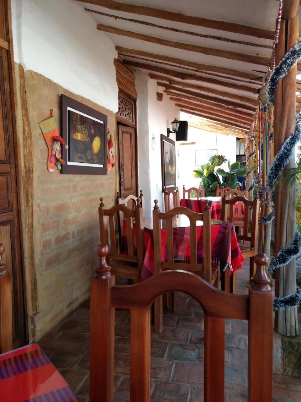 Hostal La Casona Barichara Santander Cabrera  외부 사진