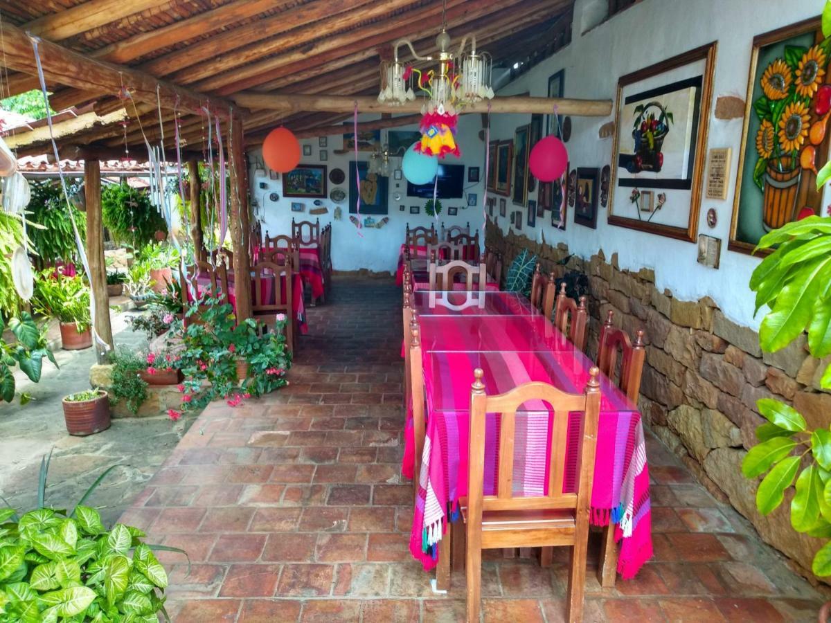 Hostal La Casona Barichara Santander Cabrera  외부 사진