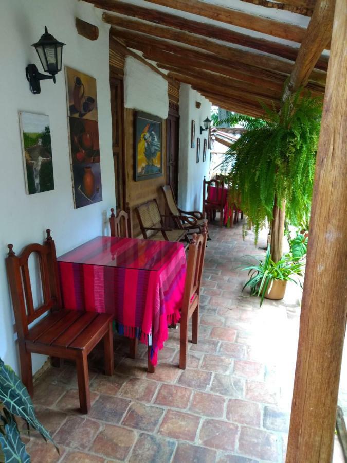 Hostal La Casona Barichara Santander Cabrera  외부 사진