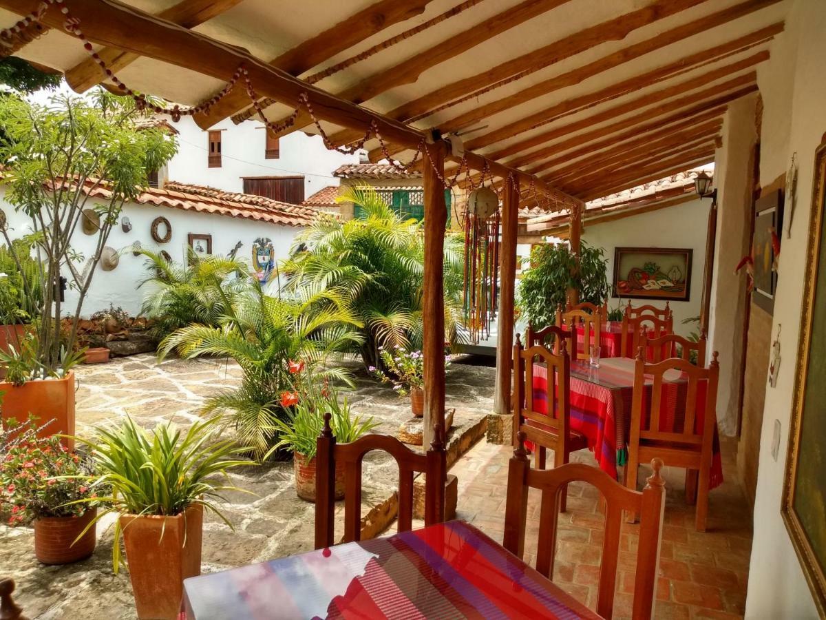 Hostal La Casona Barichara Santander Cabrera  외부 사진